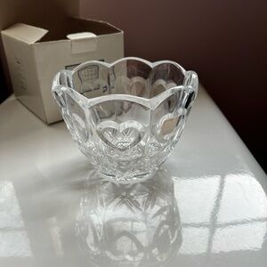Fifth Avenue Crystal Heart Bowl NIB Grandmillennial-Core